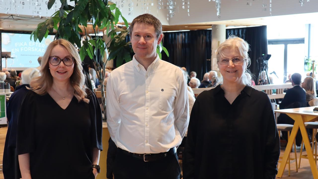 psykologen Inga Dennhag, l&auml;karen Hugo L&ouml;vheim och l&auml;karen Christina West