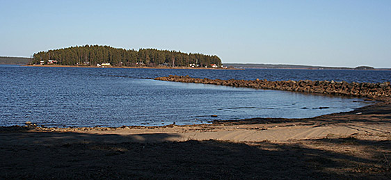 Image från the Råne River.