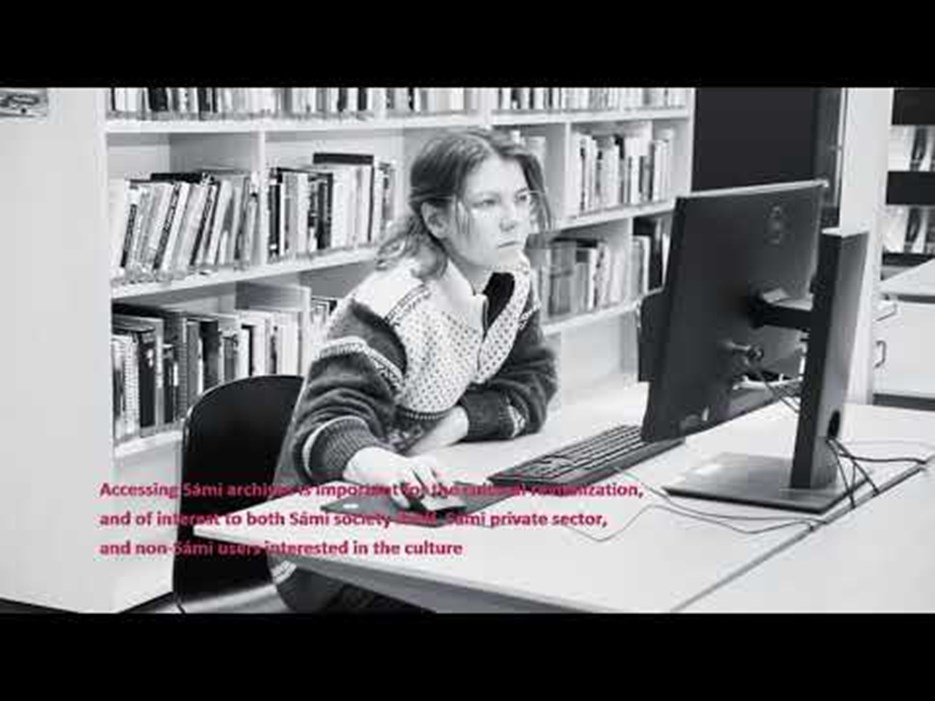 Film: Digital Access to the Sámi Heritage Archives
