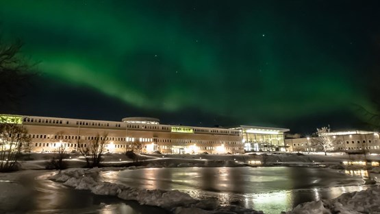 Bild på norrsken