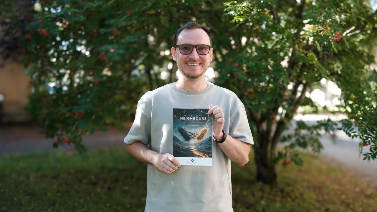 Dmytro h&aring;ller sin avhandling