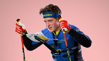 Jonatan Ståhl kombinerar studier vid Umeå universitet med en elitidrottssatsning i skidorientering.