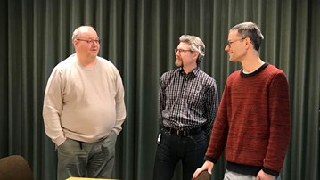 Samtal mellan Jimmy Ljungberg, Josef Höglund och Jonas Lindström.