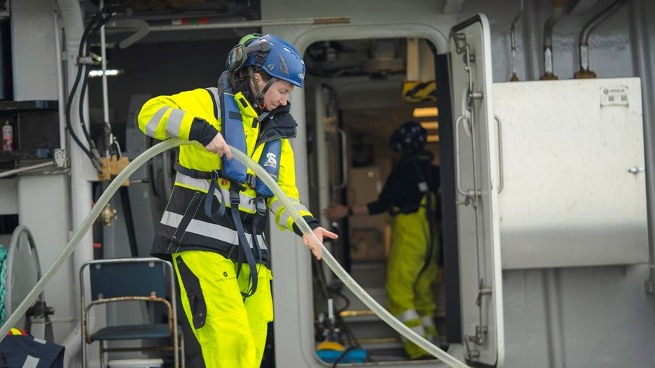 Siv Huseby working on KBV181
