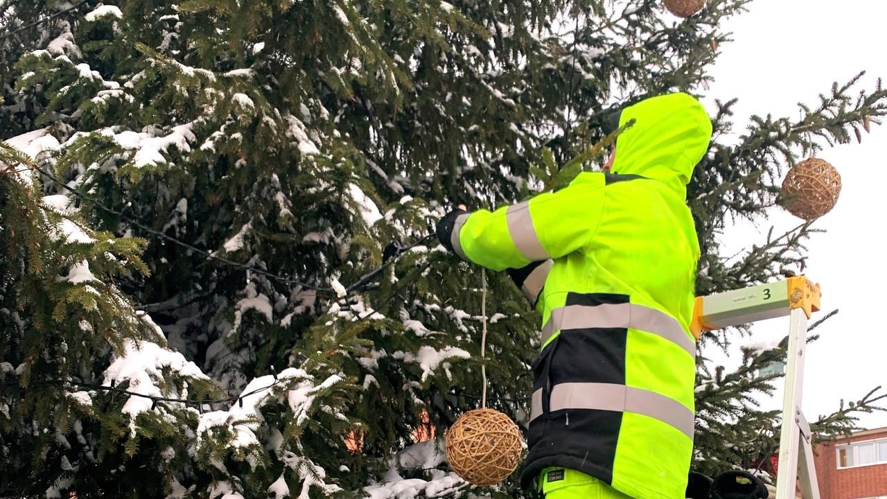 working in the cold