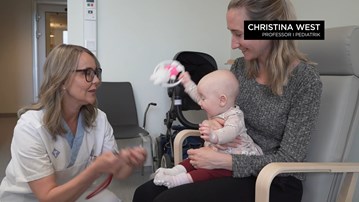 Film: Christina West, professor i pediatrik
