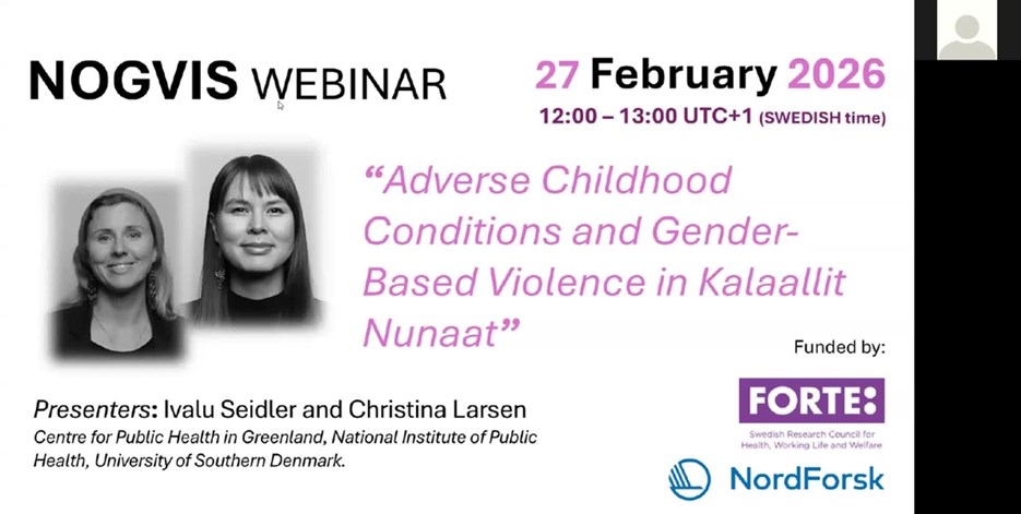 Film: Adverse Childhood Conditions and Gender-Based Violence in Kalaallit Nunaat