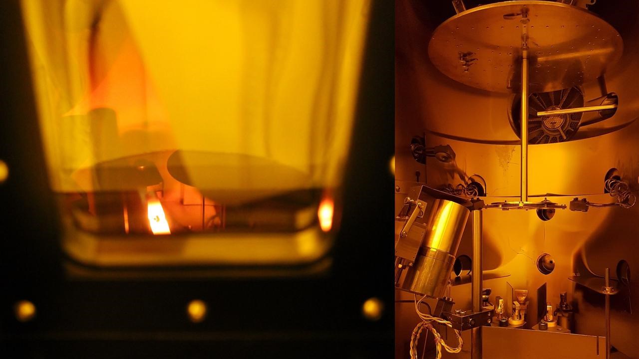 Thermal evaporation to produce nanometer thin layers