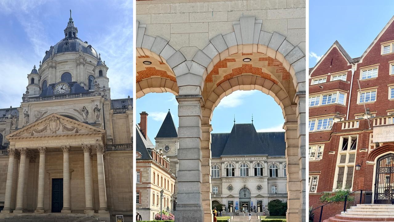 Studiebes&ouml;ket p&aring; Sorbonne universit&eacute;, studentcampusomr&aring;det Cit&eacute; internationale universitaire de Paris och huset College Franco Britannique, d&auml;r deltagarna bodde