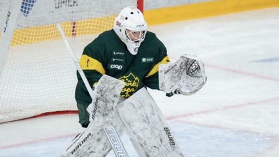 Kaja Ekle, målvakt i Björklöven. 