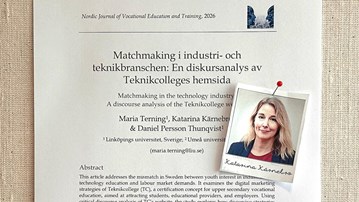 Katarina Kärnebros artikel på anslagstavla