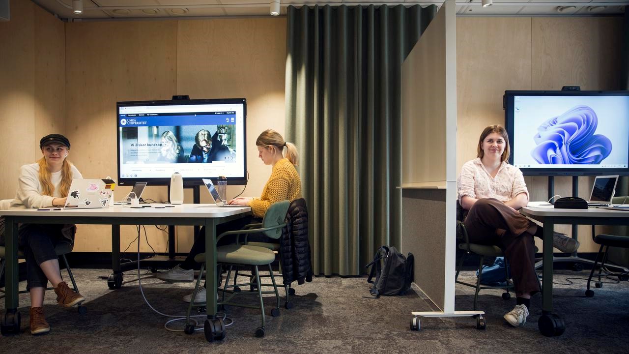 Studenter i Learning Lab