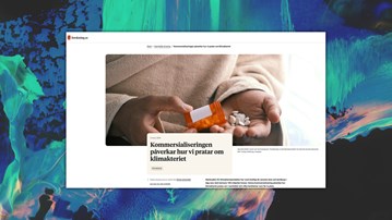 Screen shot från Forskning.se