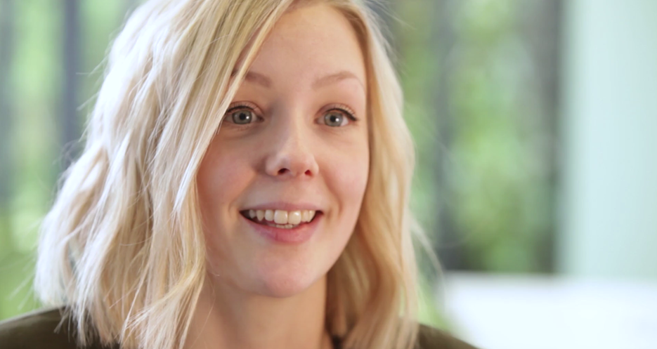 Film: Sandra Holmberg läste masterprogrammet i biomedicin