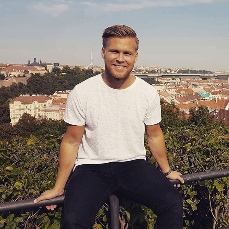 Porträttbild på Björn