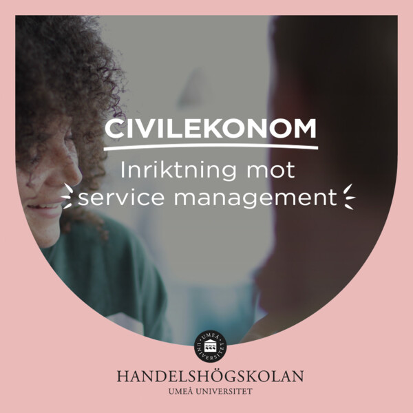 Civilekonom - Inriktning mot Service Management