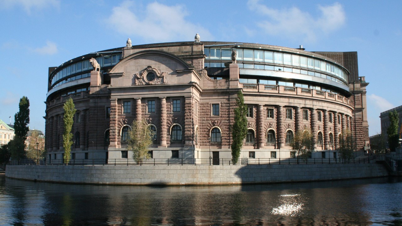 Riksdagshuset i Stockholm.