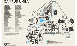 Digital karta över Campus