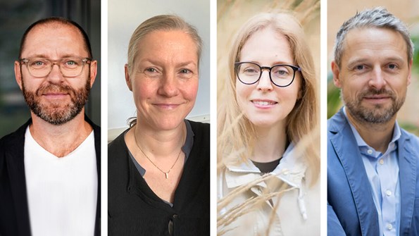 Niclas Almén, Susanna Jernelöv, Annika Clarke Norell och Per Höglund