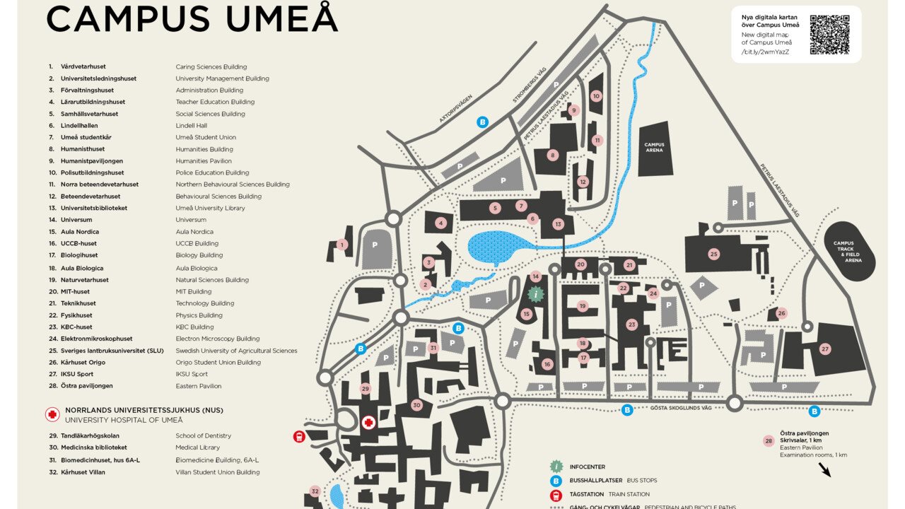 UB North Campus Map
