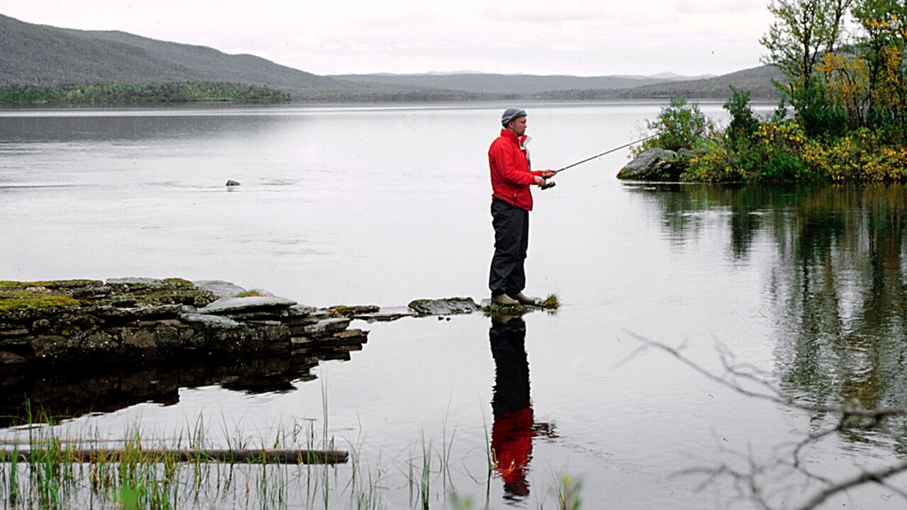 Bild på fiskare