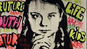 Bild på Greta Thunberg