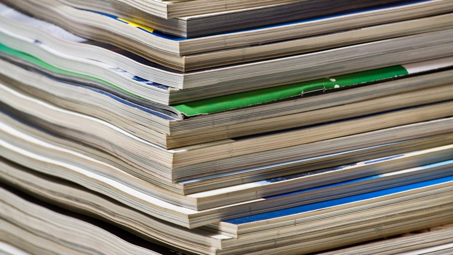 publications in a stack