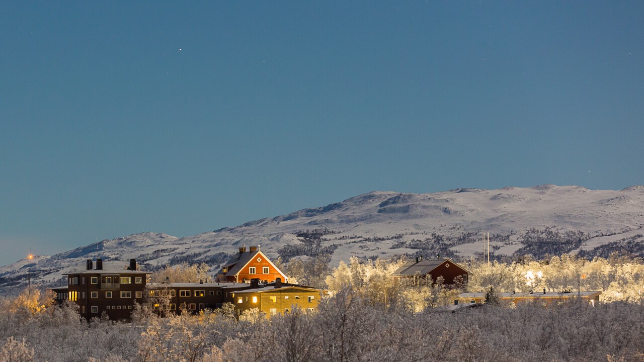 Bild på Abisko naturvetenskapliga station