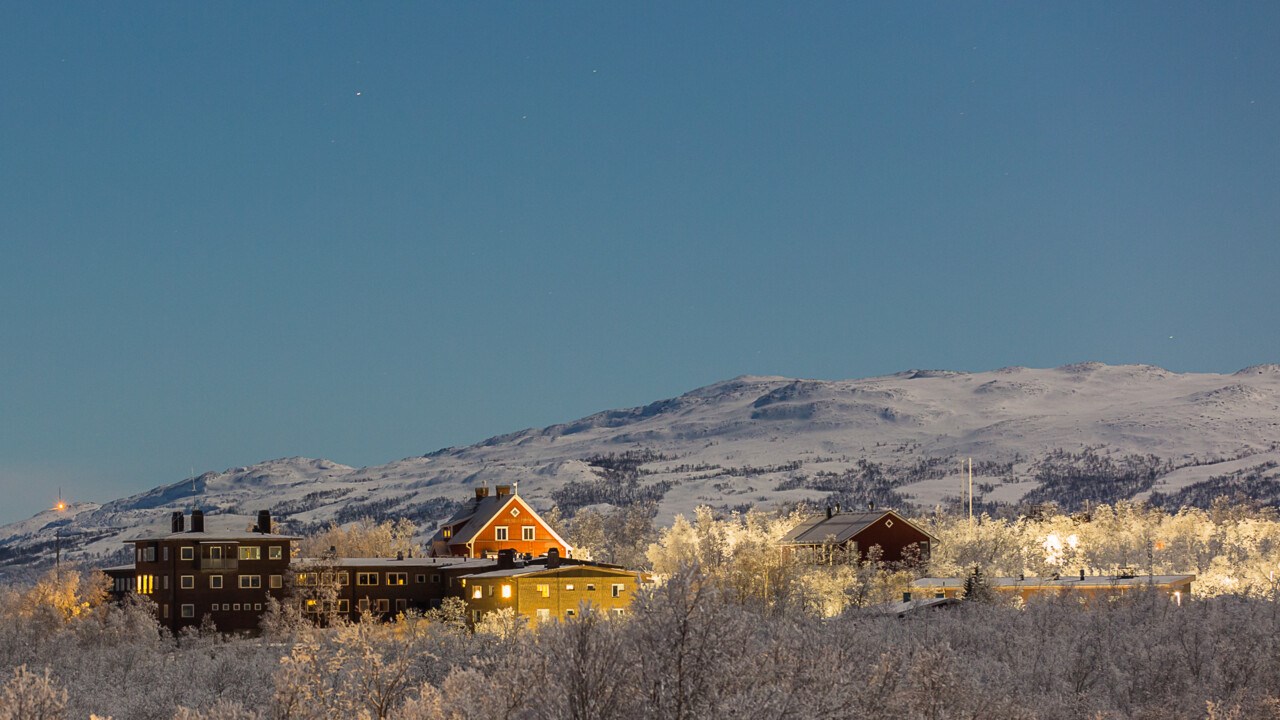 Bild på Abisko naturvetenskapliga station