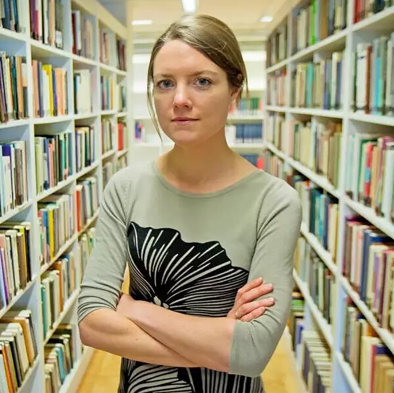 Porträtt på Anna Baranowska-Rataj forskare vid Sociologiska institutionen i Universitetsbiblioteket på Umeå universitet.