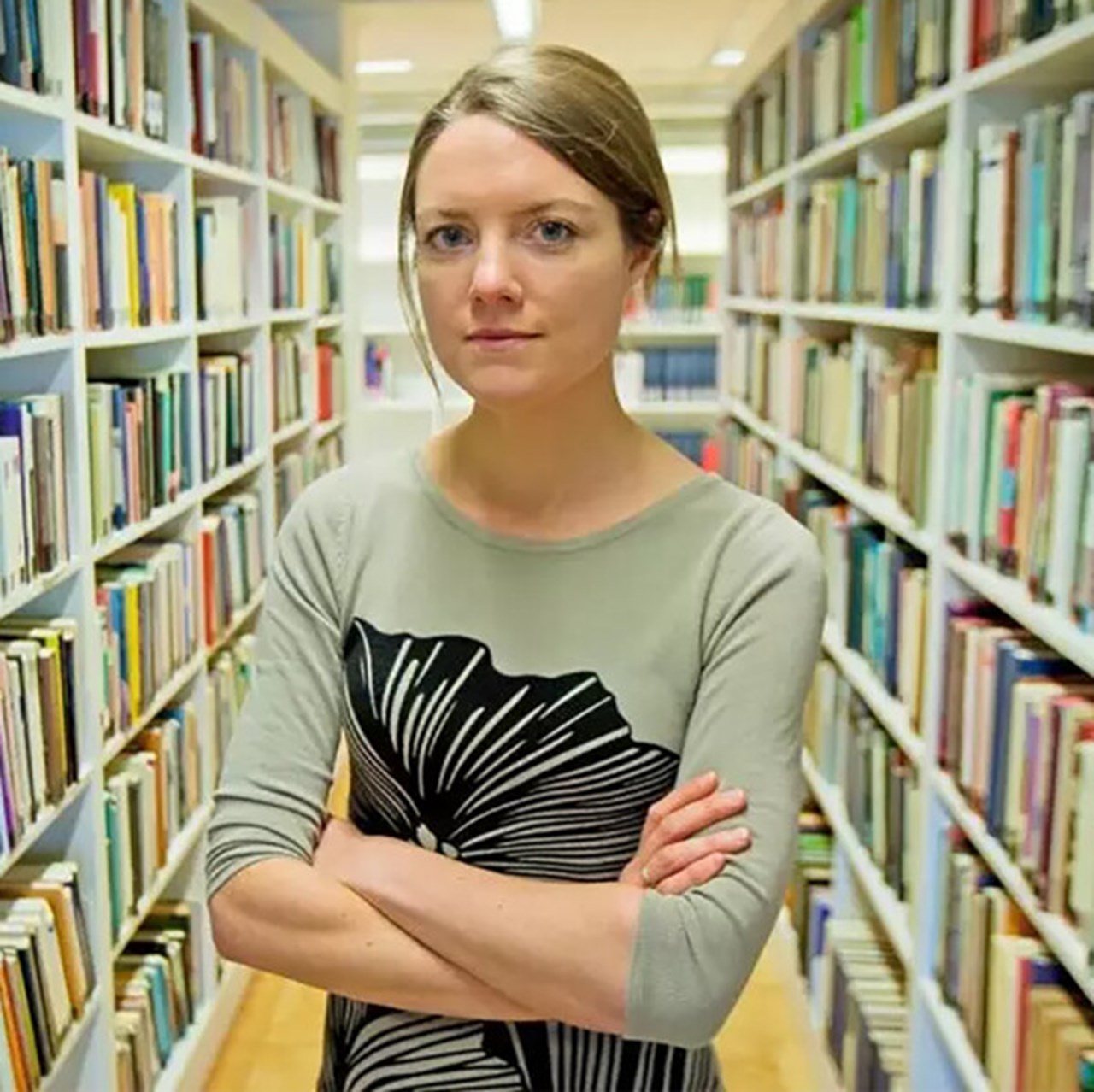 Porträtt på Anna Baranowska-Rataj forskare vid Sociologiska institutionen i Universitetsbiblioteket på Umeå universitet.