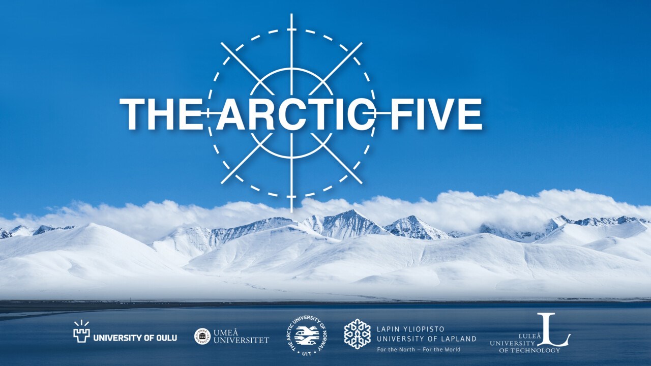 The Arctic Five med logotyper