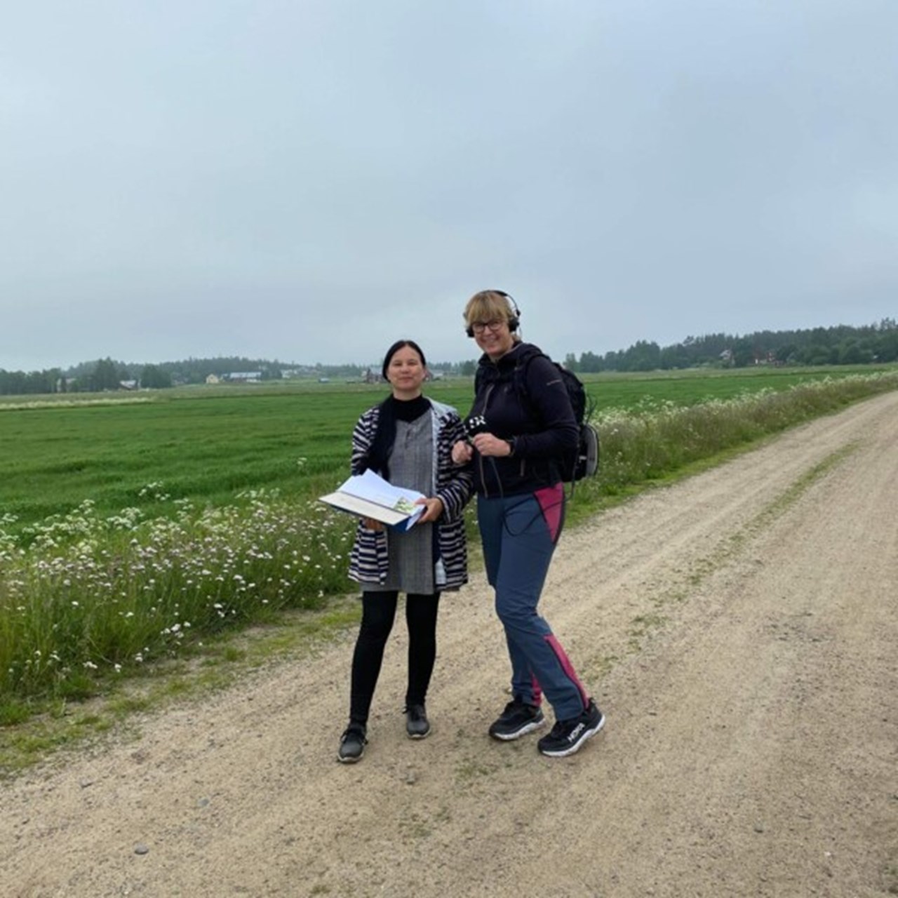 Natuschka Lee och maria Viklands