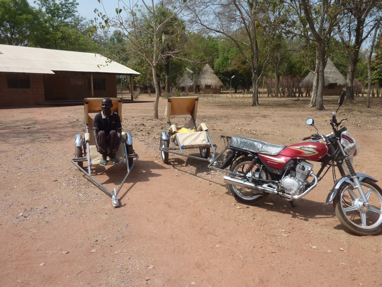 Motorcykelambulansen i Tchad