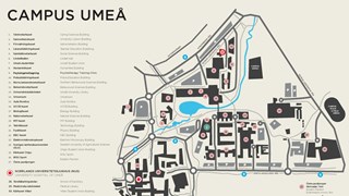 Karbild över campus