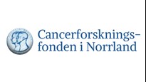 Logotyp Cancerforskningsfonden i Norrland