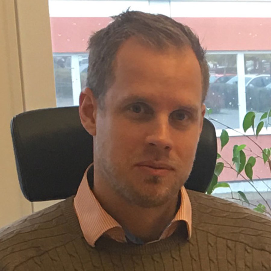 Bild på Carl Wesslén, tidigare student på kandidatprogrammet i miljö- och hälsoskydd