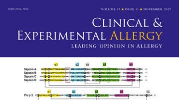 Bild på framsida av Clinical and Experimental Allergy