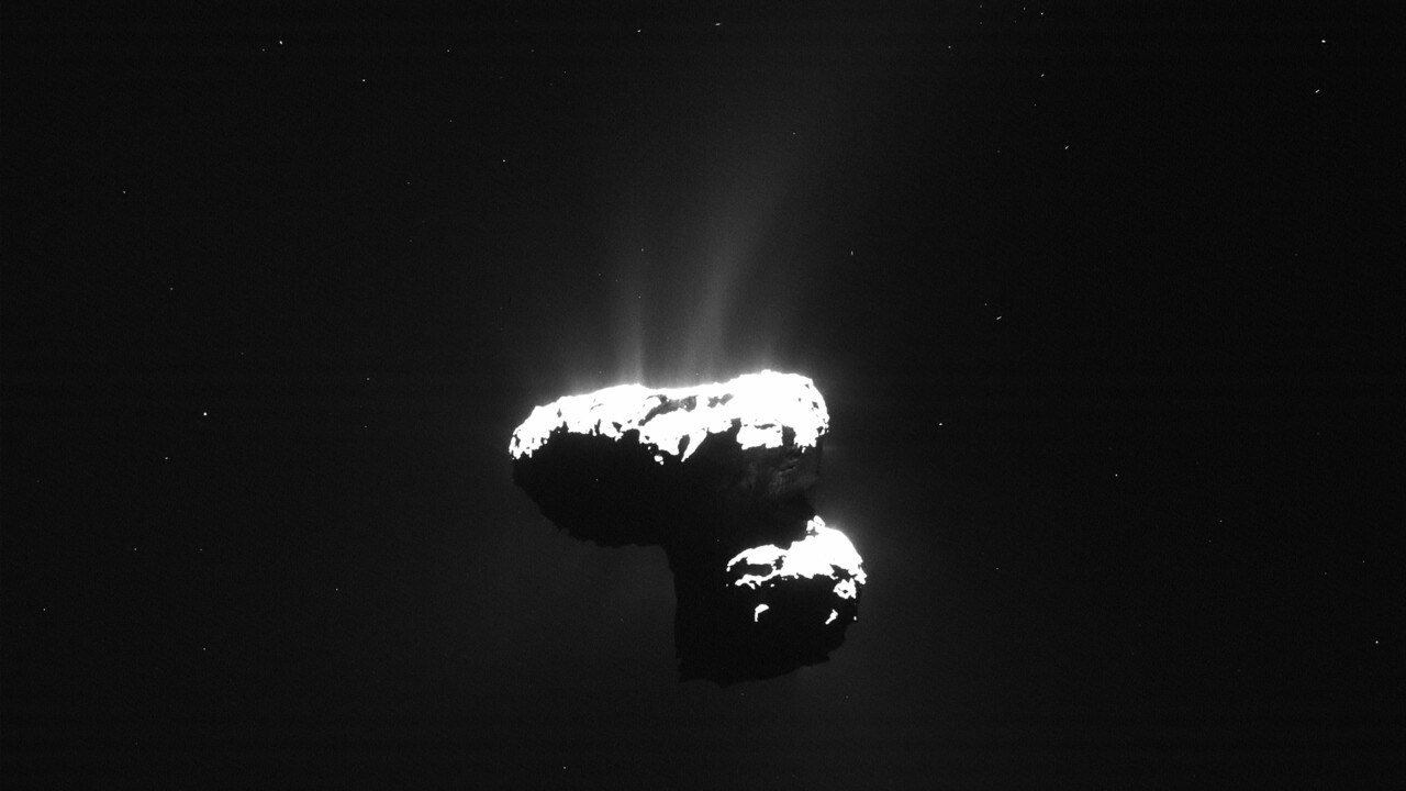 Photo of comet