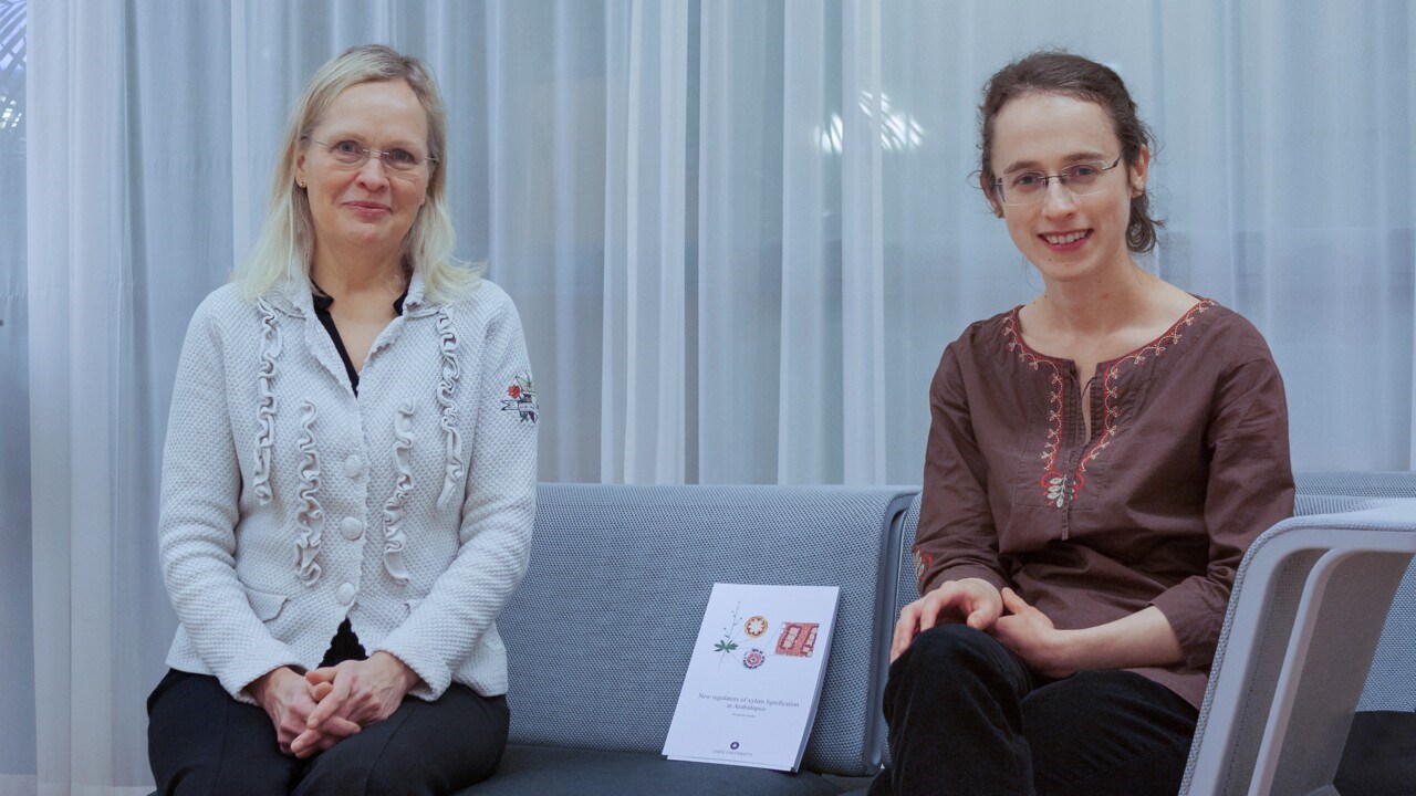 Bernadette Sztojka och Hannele Tuominen