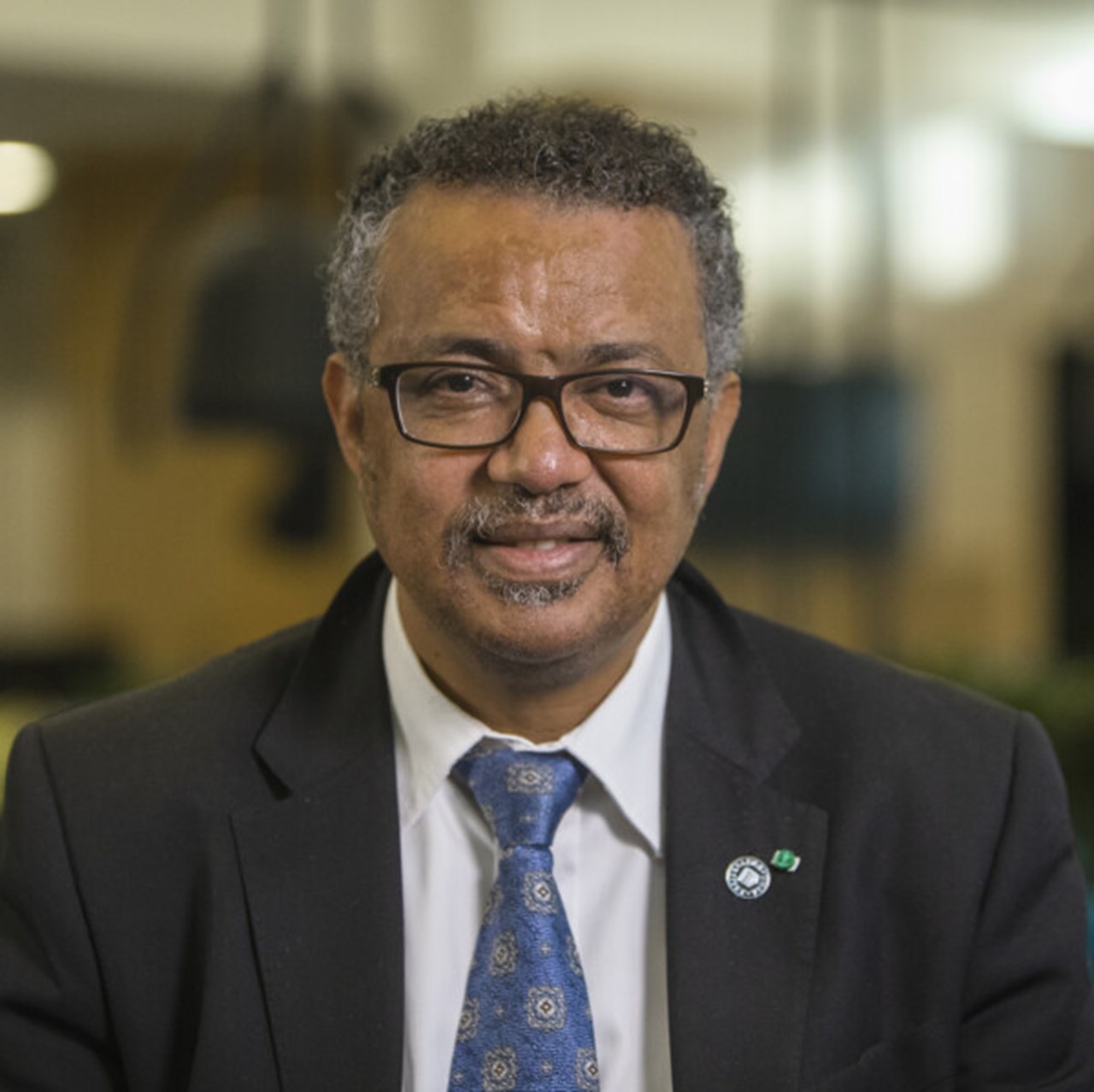 Tedros Adhanom Ghebreyesus, generaldirektör för FN:s världshälsoorganisation WHO och hedersdoktor vid Umeå universitet sedan 2018.