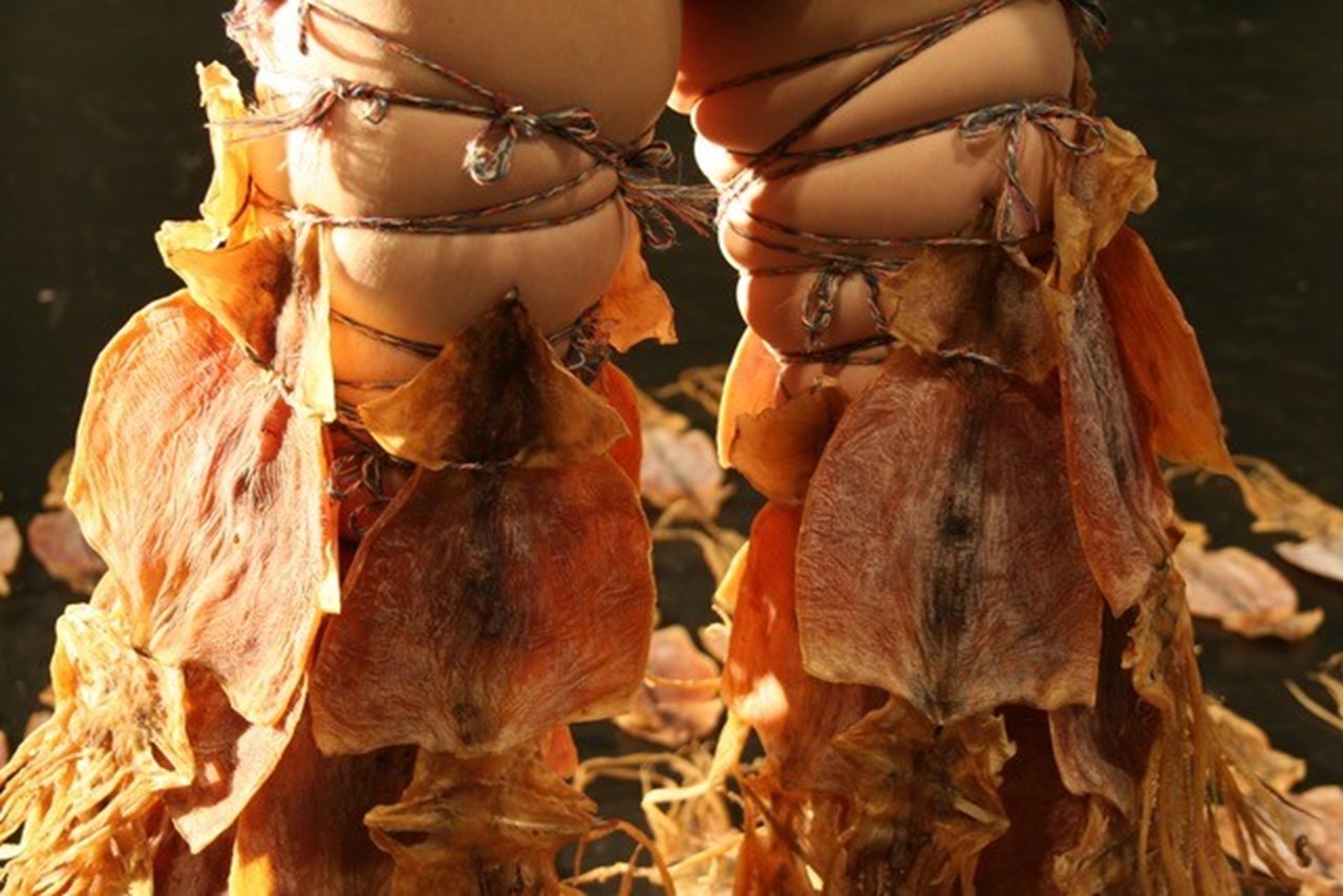 Dry Fish, en performance av YoungSoon Cho Jaquet