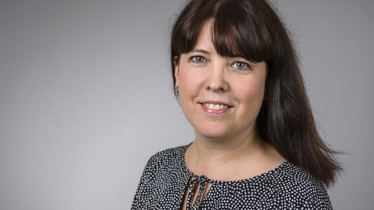 Porträtt på Jenny Eklöf, Idé- och samhällsstudier vid Umeå universitet.