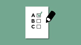 Illustration som visar en checklista.