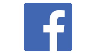 Loggan för Facebook - en blå ruta med ett vitt litet f