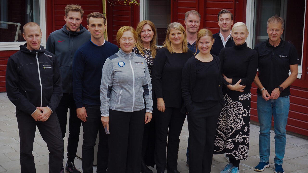 Representanter från Finlands olympiska kommitté