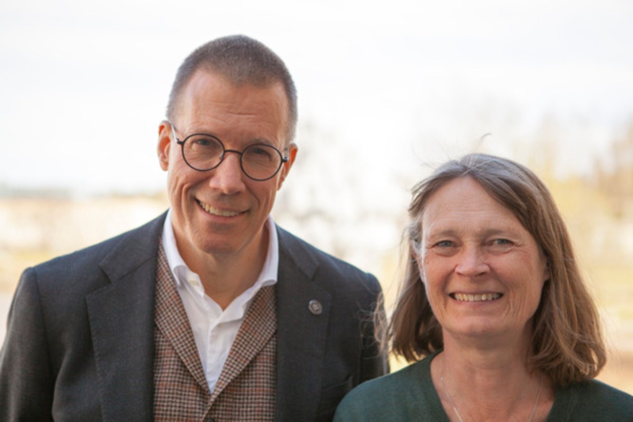 Fredrik Elgh och Åsa Rasmuson-Lestander