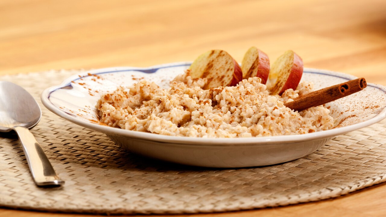 Apple Cinnamon Porridge