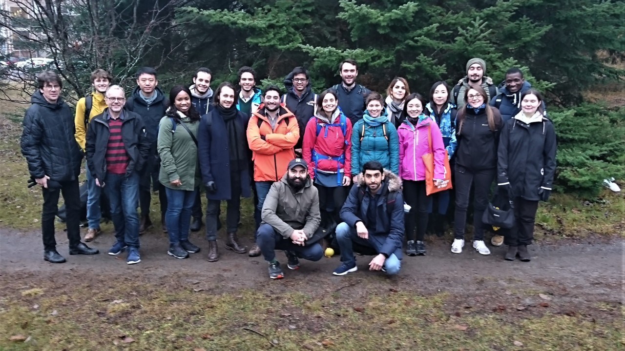 Gruppfoto doktorandkurs ArcticFive