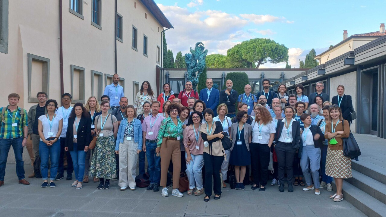 Group photo from the Skills4EOSC kick-off meeting